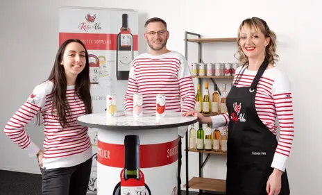 La Robe du Vin : Une rennaise propose des vins bios en canette !